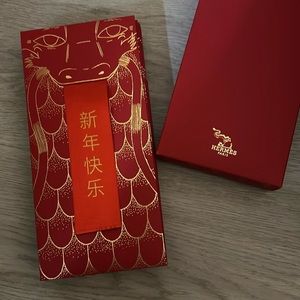 Hermes Red Envelope 2024 Year Of Dragon (Box of 8)